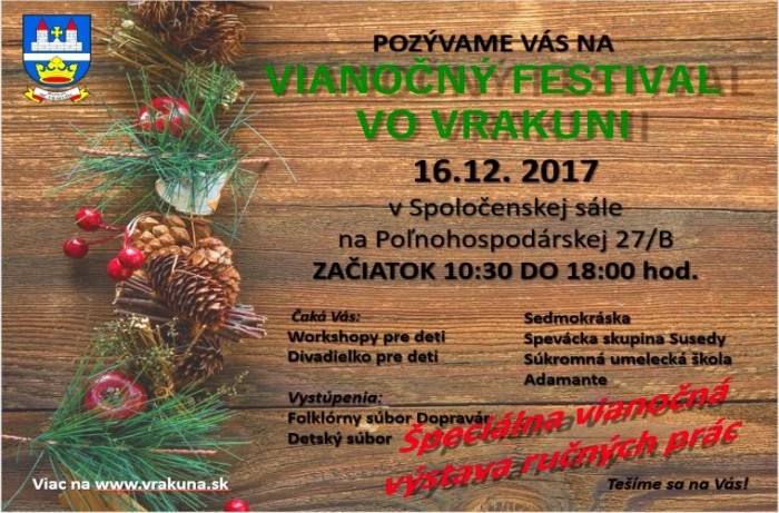vianocny festival vrakuna 2017 2