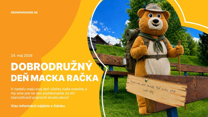 SNOWPARADISE Dobrodruzny den Macka Racka 2026 web