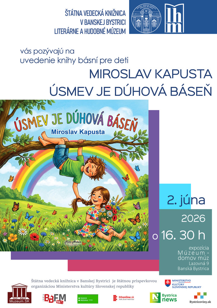 pozvanka krst knihy Miroslav Kapusta