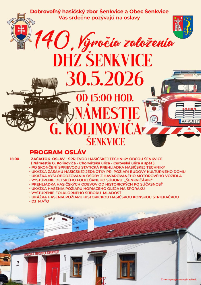 140 rokov dhz senkvice