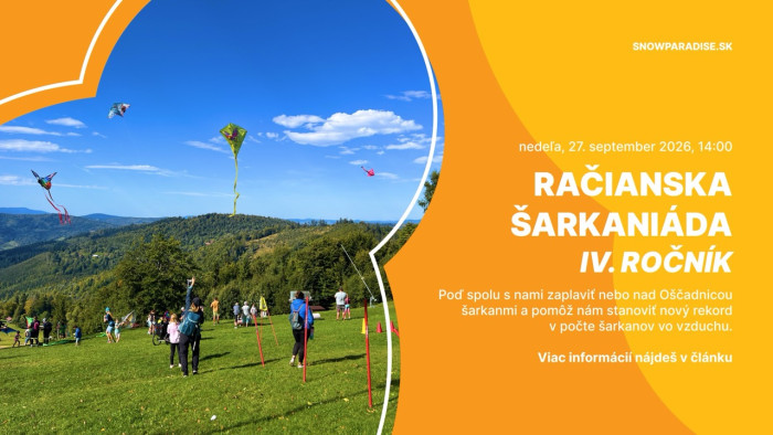 SNOWPARADISE Racianska sarkaniada 2026