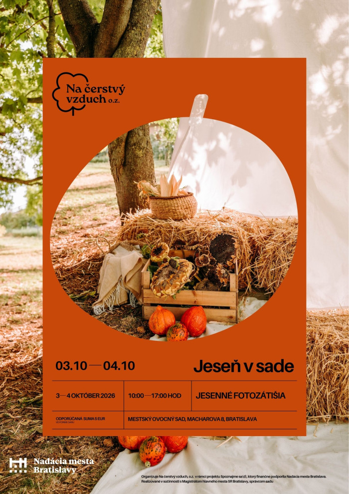 jesen v mestskom ovocnom sade
