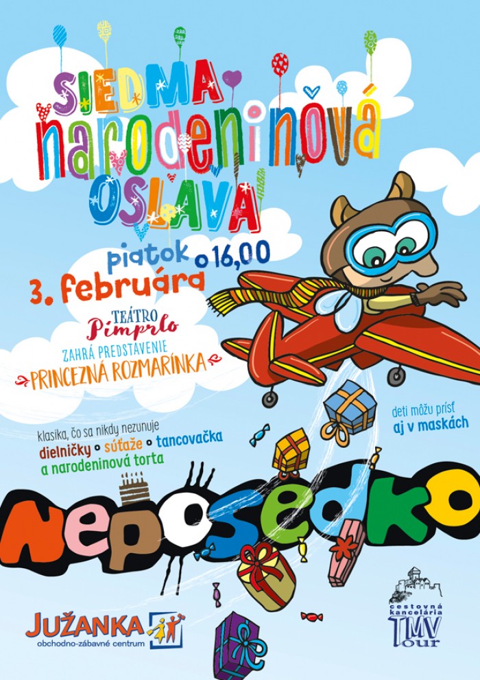 Neposedko Narodeniny 2017