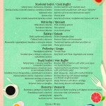 Nedelny brunch Menu