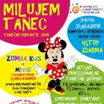 plagat MILUJEM TANEC 2018 komplet