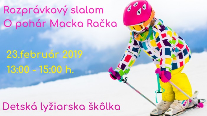 Detsky rozpravkovy slalom O pohar Macka Racka23 2