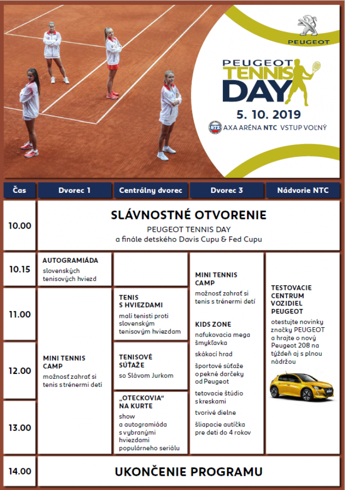 2019 09 30 13 46 04 PEUGEOT TENNIS DAY 2019 Program.pdf Adobe Acrobat Reader DC