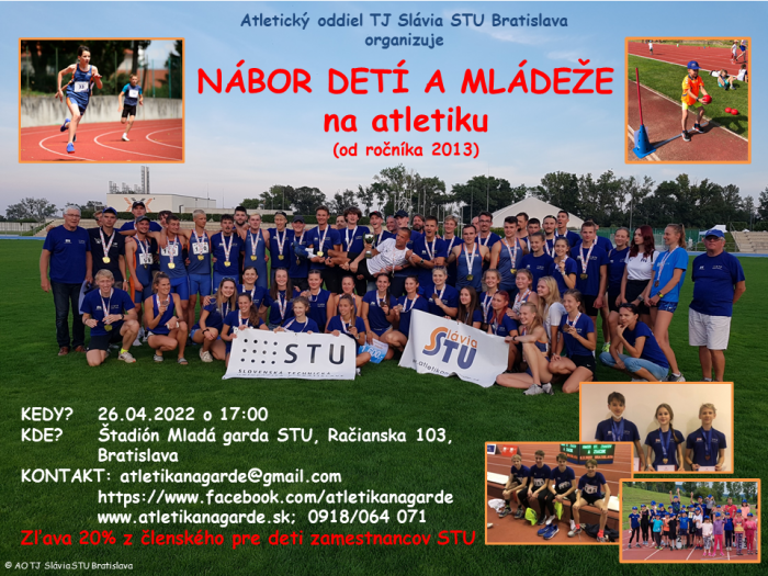 Nabor deti Slavia STU Bratislava April 2022