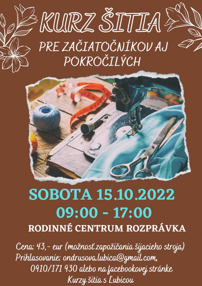 kurz sitia s lubkou 15.10.2022