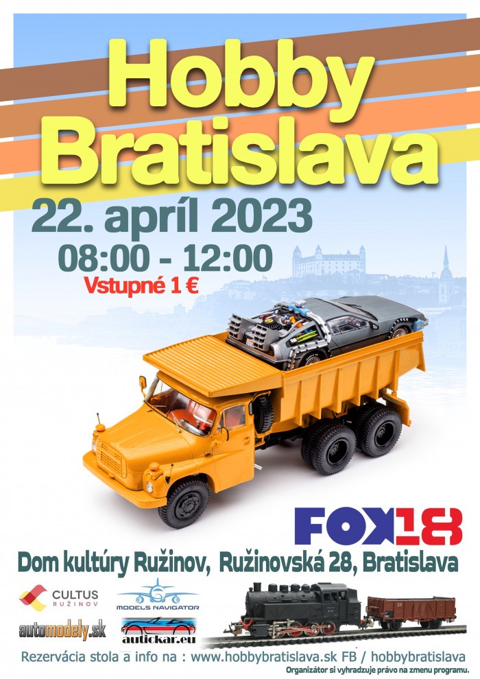 Hobby Bratislava April Burza Automodelov