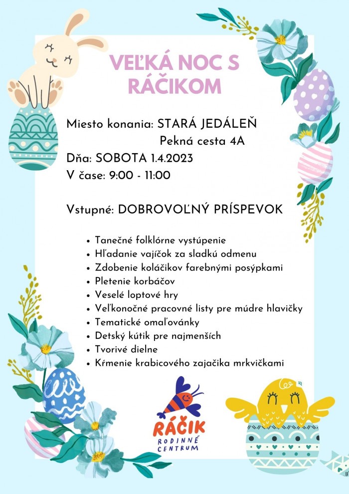 velka noc s racikom