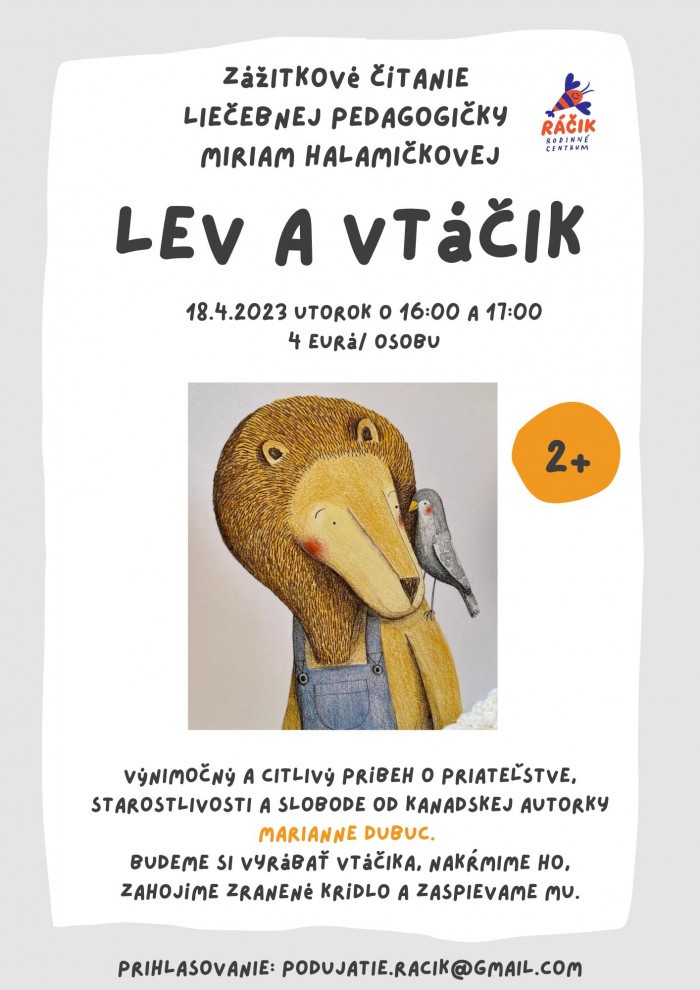 Lev a vtacik 1
