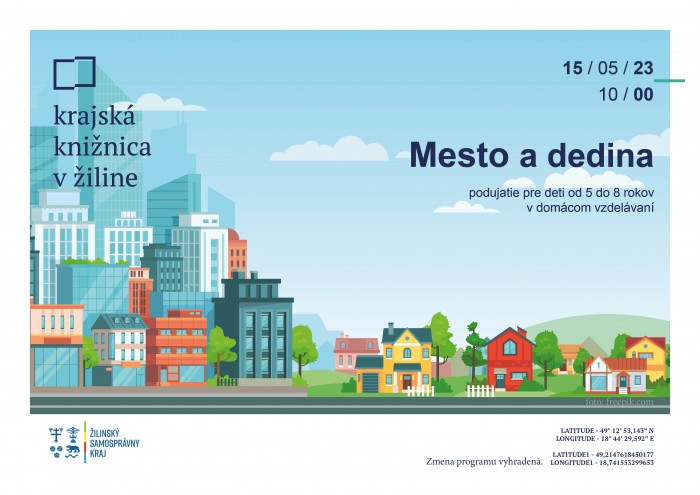 mesto dedina