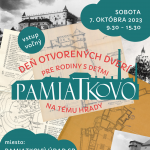 Pamiatkovo 2023 plagat vsetky loga
