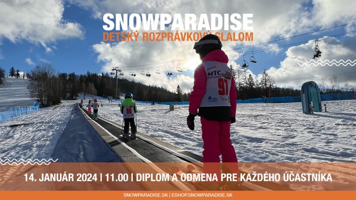 Detsky rozpravkovy slalom 14. januar