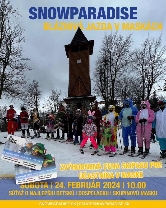 Blazniva jazda v maskach