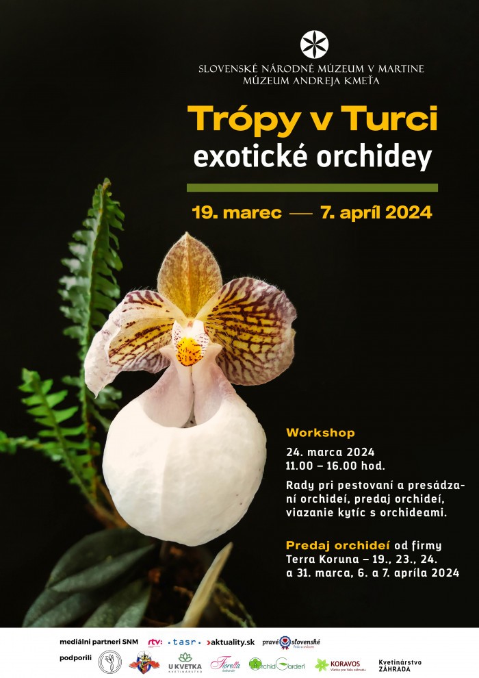 plagat Tropy v Turci exoticke orchidey 2024