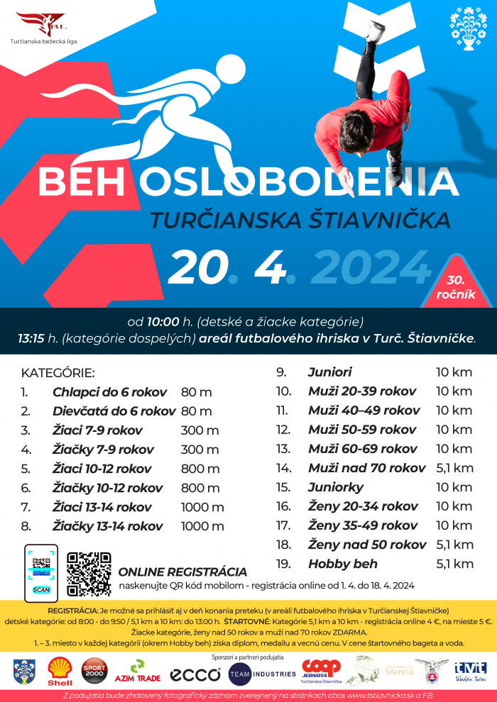 BEH OSLOBODENIA T STIAVNICKA 2024 plagat sponzori 01