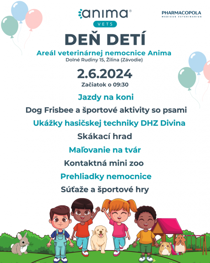 Areal veterinarnej nemocnice Anima