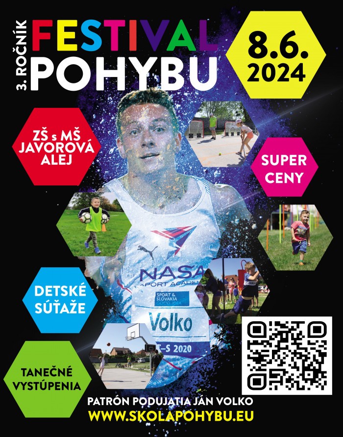 Plagat festival pohybu 2024