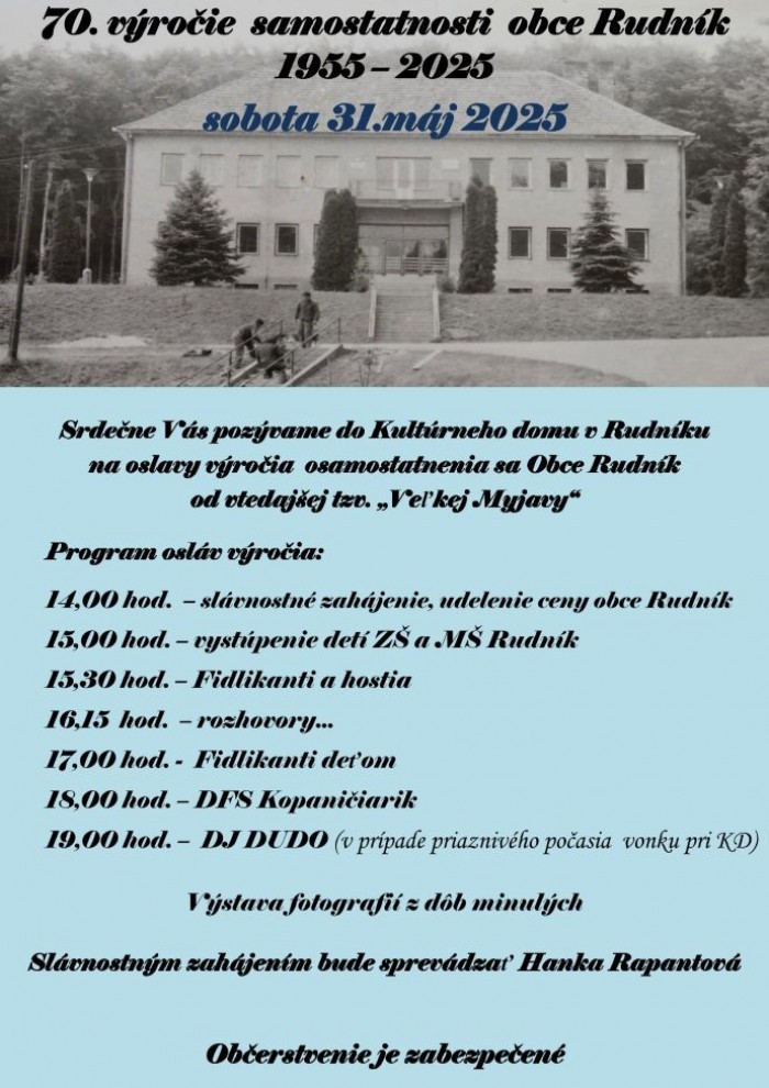 plagat vyrocie rudnik 2025 002