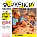 DEF Plagat A3 workshopy v galerii 20251