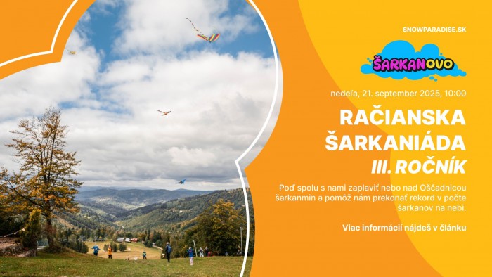 SNOWPARADISE Racianska sarkaniada 2025