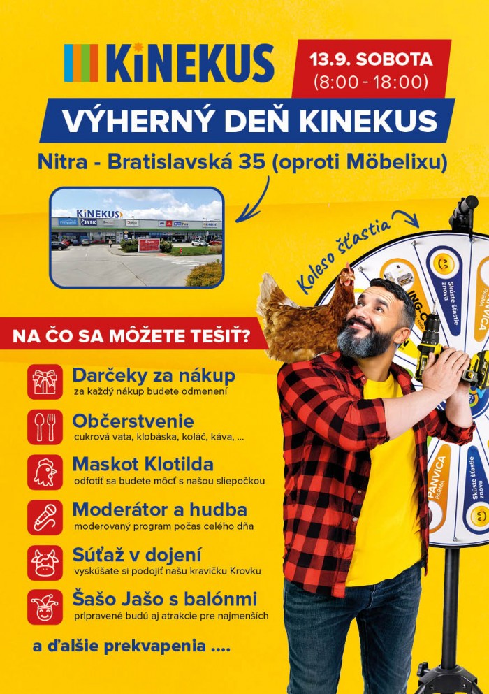 A5 vyherny de Kinekus nitra 2025