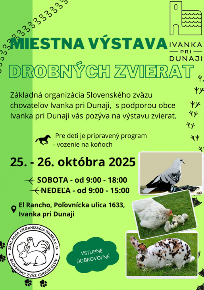 VystavaDrobnychZvierat