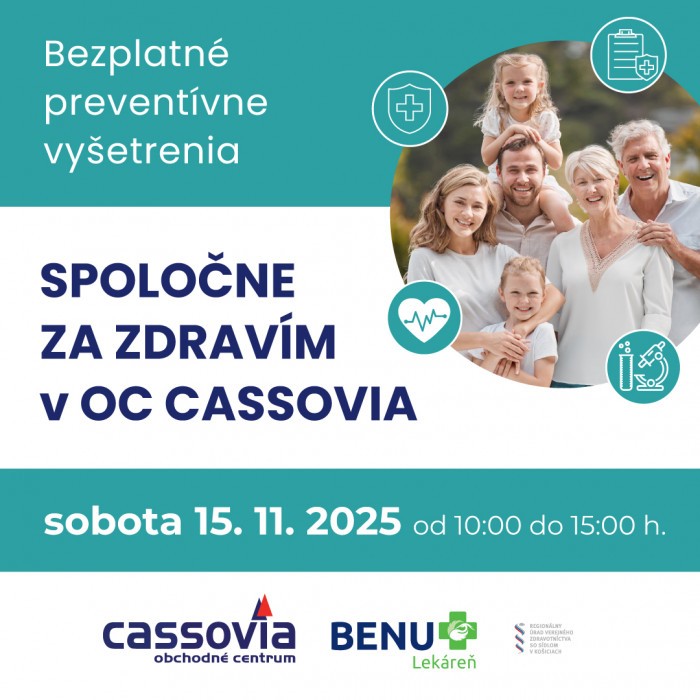 1080x1080 OC Cassovia Den zdravia 2025 1