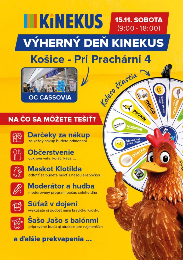 A5 vyherny de Kinekus kosice 20253