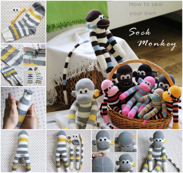 DIY Sock Monkey