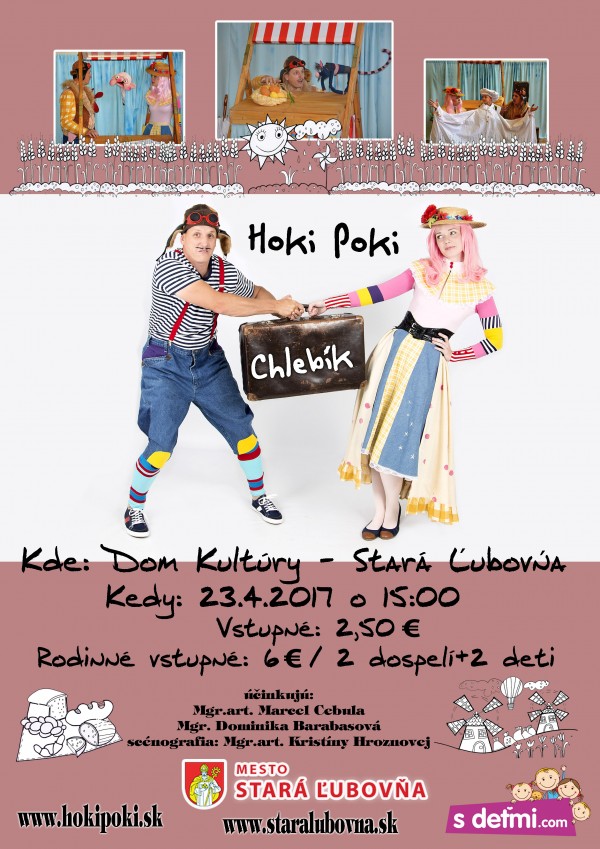 Hoki poki chlebik Plagat2017Stara Lubovna 
