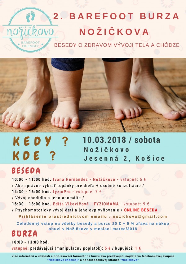 BURZU BAREFOOT OBUVI A BESEDY O ZDRAVOM VYVOJI TELA A CHODZE Beechtown Yoga Studio 27