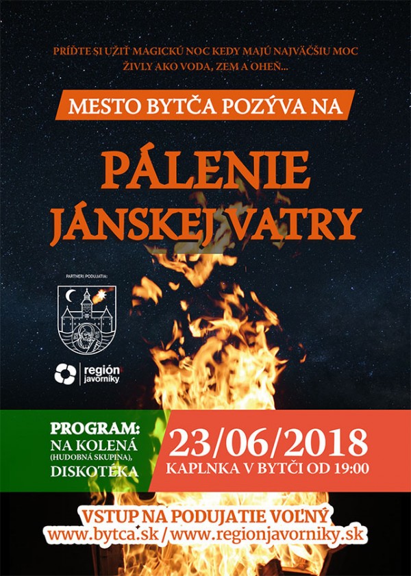 bytca palenie janskej vatry 2018 poster
