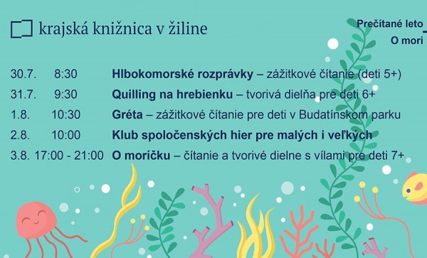1532601716 detske leto v kniznici pokracuje piaty prazdninovy tyzden prinesie dalsie zaujimave aktivity
