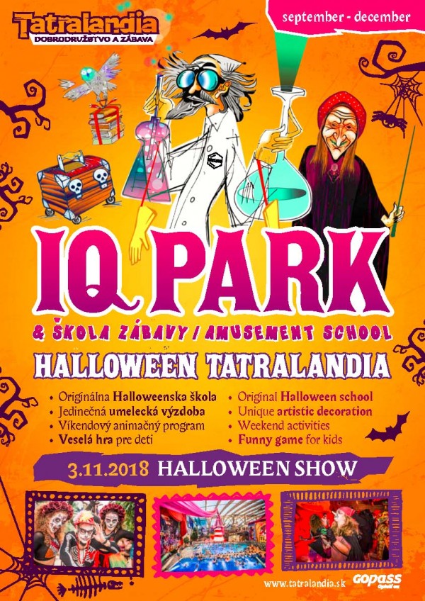 halloween tatralandia 2018 IQ