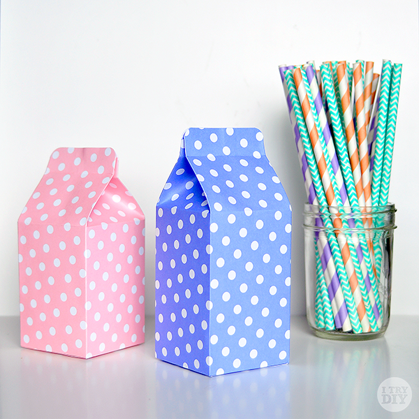DIY Tutorial Mini Milk Carton 000