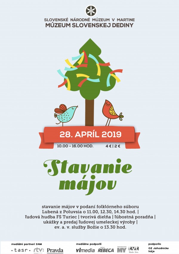 plagat Stavanie majov 2019