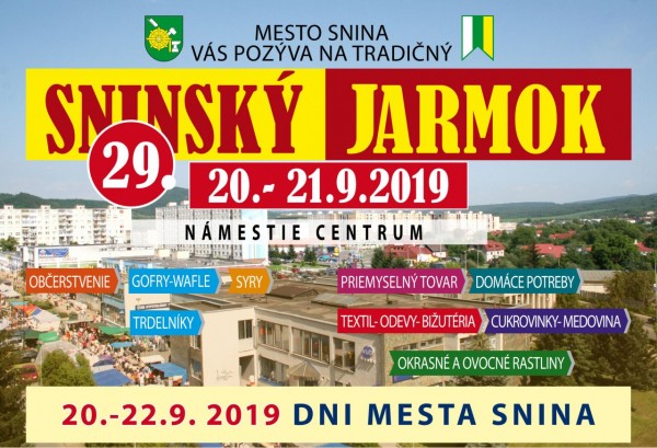 2019 sninsky jarmok