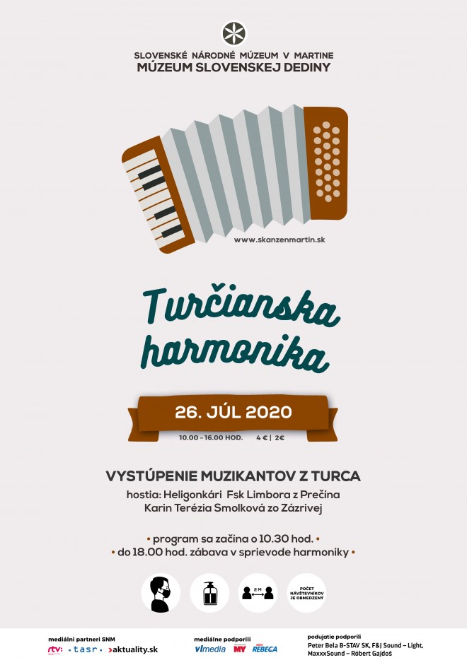 plagat Turcianska harmonika 2020