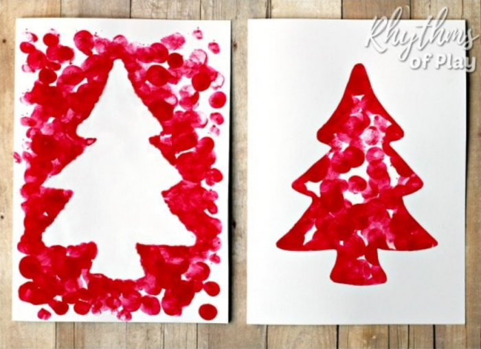 Screenshot 2020 11 22 Reverse Fingerprint Christmas Tree Cards
