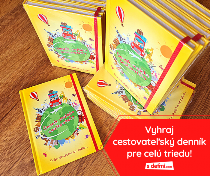 Vyhraj cestovatelsky dennik pre celu triedu 1