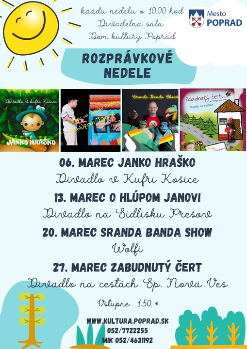 large Rozpravkove nedele Dom kultury Poprad marec 2022 1