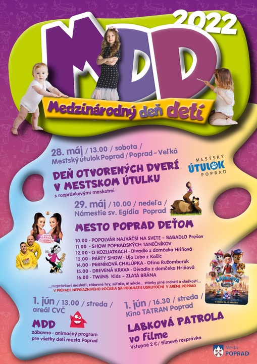 large MDD Medzinarodny de deti v Poprade 2022
