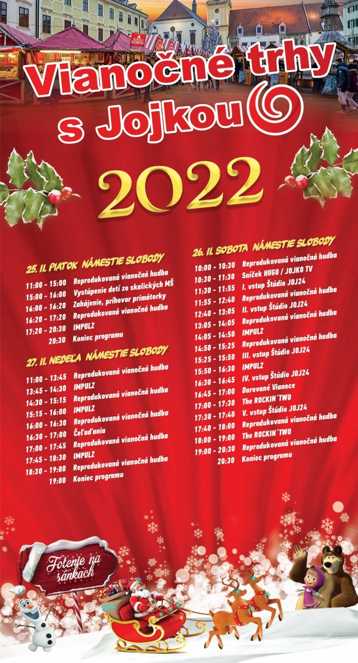 Vianocne trhy s Jojkou 25 27.11.2022