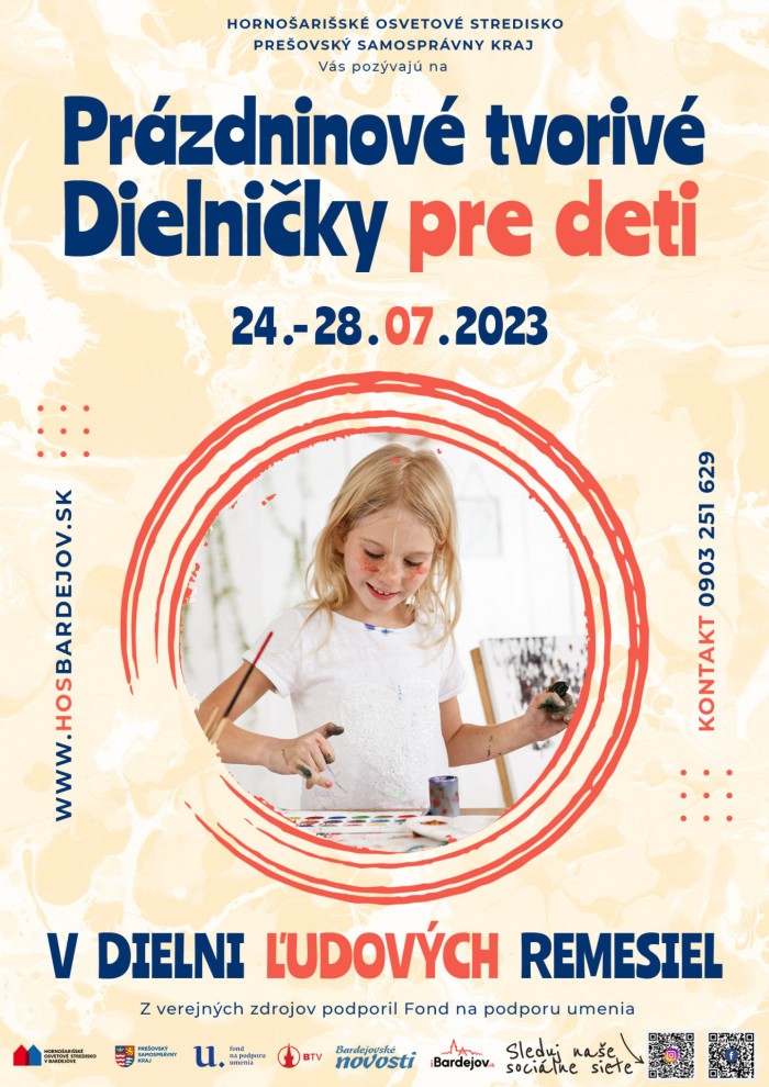 Prazdninove tvorive dielnicky 2023