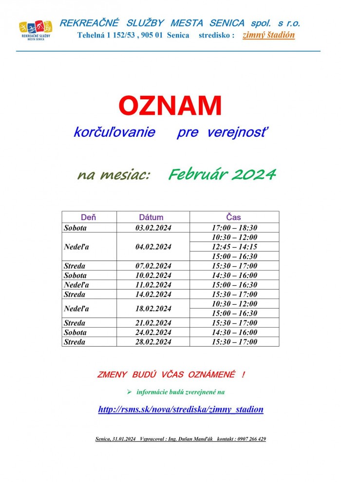korculovanie senica 224