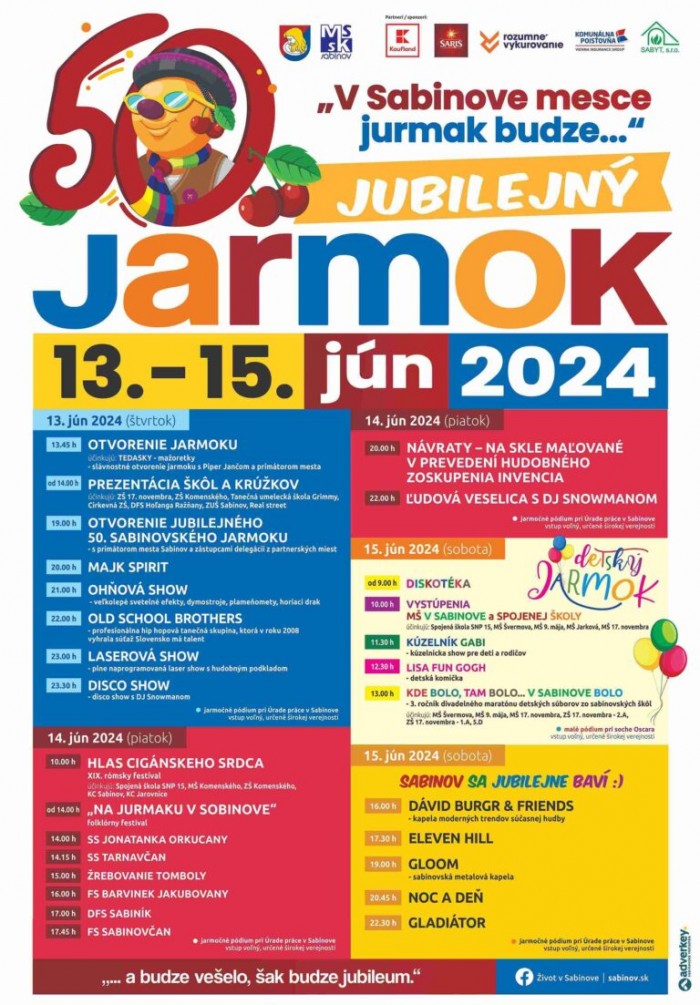50. sabinovsky jarmok 2024 768x1103