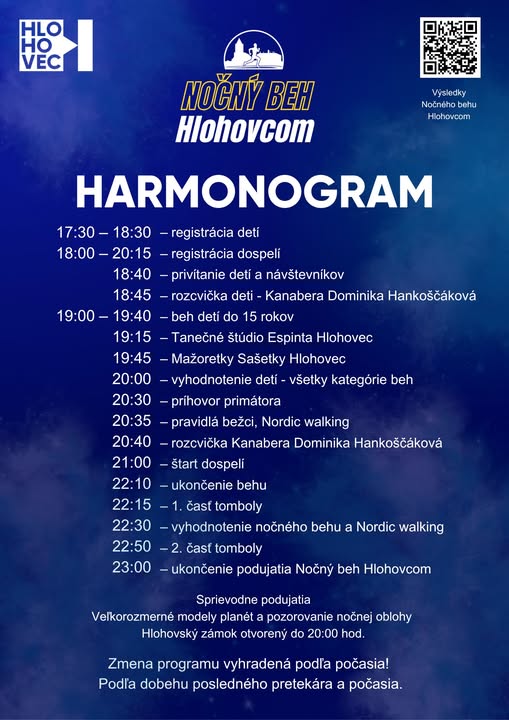 nocny beh HC25 program